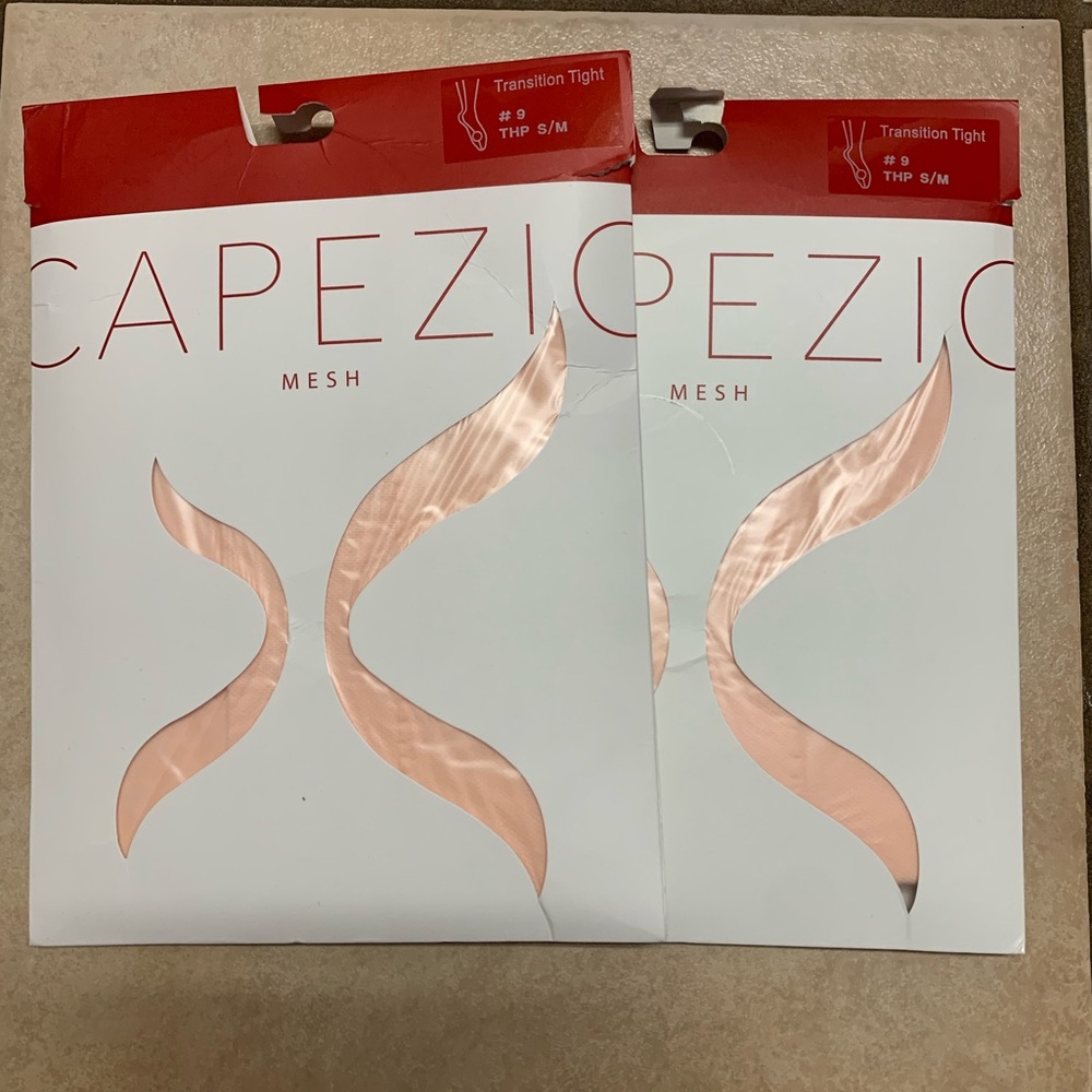 CAPEZIO professional mesh transition tight x 2